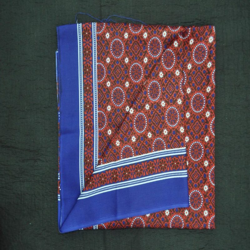 Ajrak – Printed Polyester Reshmi 0038