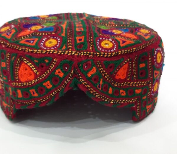 Handmade Sindhi Topi – Multiple Design – SQFT 0012 scaled