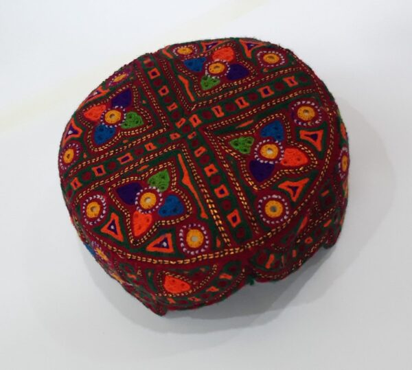 Handmade Sindhi Topi – Multiple Design – SQFT 00124 scaled