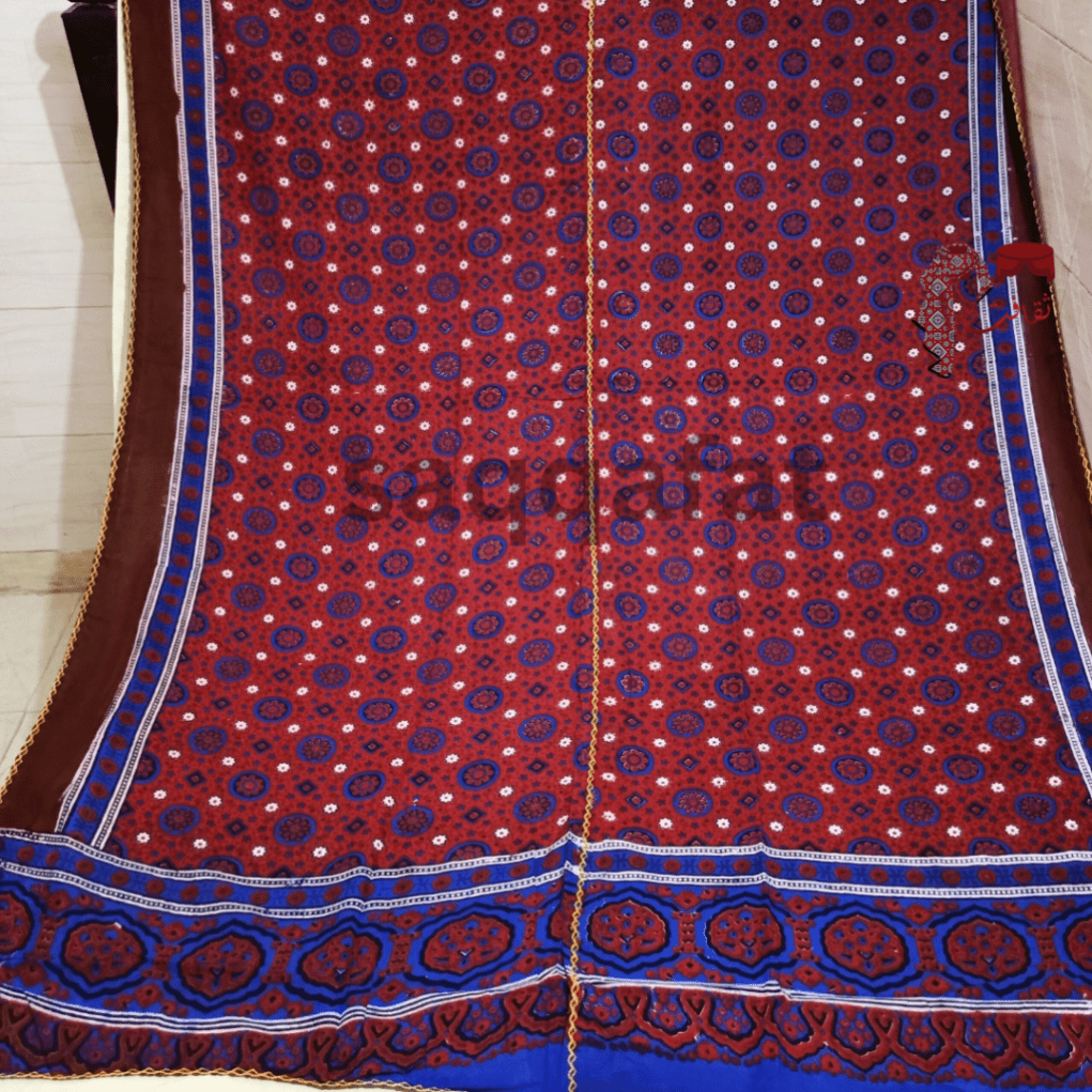 Hand Made Sindhi Ajrak - Buy Online 3 Hand Made Sindhi Ajrak Buy Online 3 scaled