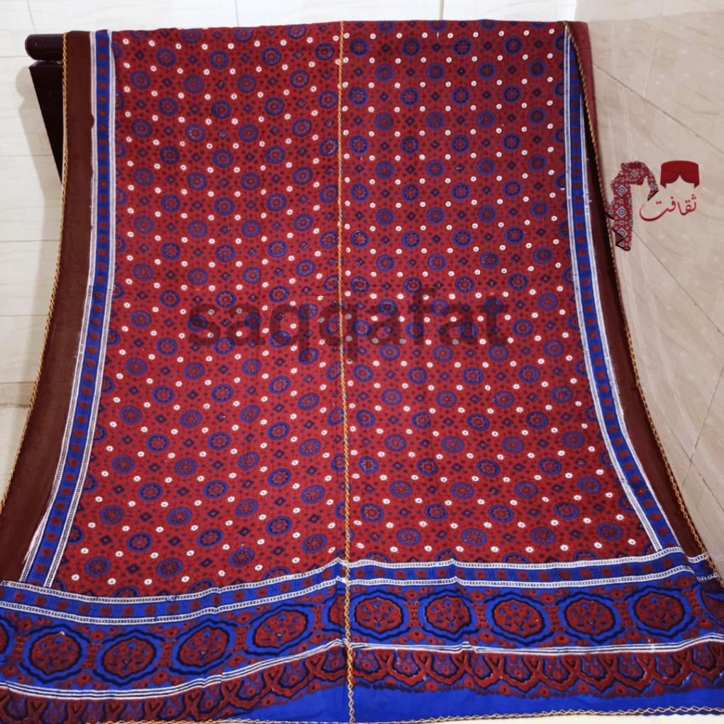 Hand Made Sindhi Ajrak - Buy Online 4 Hand Made Sindhi Ajrak Buy Online 4 scaled