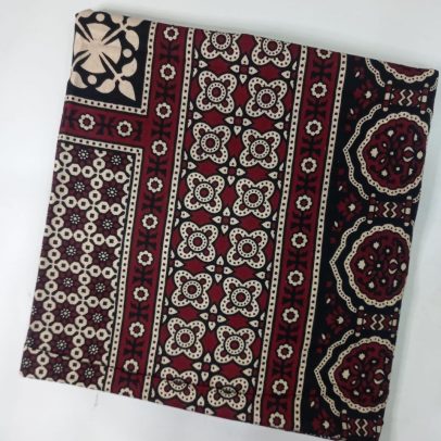 Handmade Sindhi Ajrak – Cotton – Double Paat