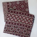 Handmade Sindhi Ajrak – Cotton – Double Paat