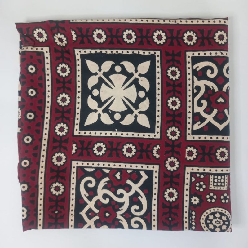 Handmade Sindhi Ajrak – Cotton – Double Paat2