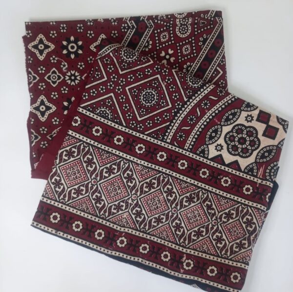 Premium Sindhi Ajrak – Cotton – Double Paat1